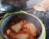 Foto del paso 4 de la receta: 6. Bacalao con tomate y pimientos en Cecofry 4D Turbo