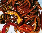 Foto del paso 4 de la receta: Espagueti con salsa oriental