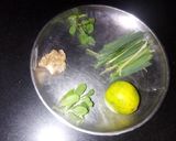 A picture of step 2 of Masala lemon tea.