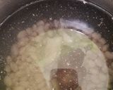 Bableves kuktában, füstölt csülökkel, salátával recept fázis 1 fotója