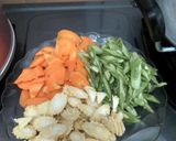 Foto langkah ke 1 dari resep Tumis Buncis Wortel dan Baby Corn.