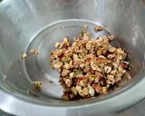 A picture of step 2 of Healthy dry fruits, pumpkin seeds and rose petals laddu.