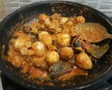Foto langkah ke 4 dari resep Sambel goreng jawa hati kentang dan telur puyuh.