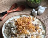 Hình bước làm 5 của món Xôi chim bồ câu