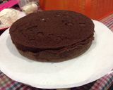 Foto langkah ke 8 dari resep Blackforest Panggang Untuk Pemula.