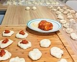 Foto del passaggio 3 della ricetta ALBERO di Natale SALATO: il centrotavola che si mangia 🎄