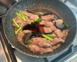 皮蛋蘑菇肉絲拌飯的食譜步驟4照片