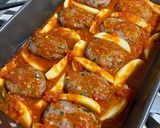 Foto langkah ke 5 dari resep Soutzoukakia / Greek baked meetball.