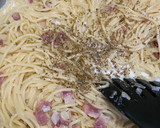 Foto langkah ke 3 dari resep Spaghetti Carbonara (Susu UHT).