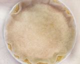 Medvehagymás-szalonnás quiche recept fázis 3 fotója