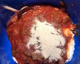 A picture of step 2 of Creamy Salsa Dip.