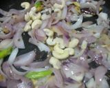 A picture of step 1 of Nawabi paneer.