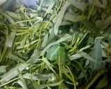Hình bước làm 1 của món Bò xào rau muống