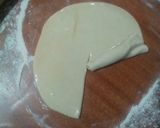 A picture of step 6 of Layered chapati.