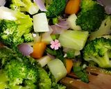 A picture of step 2 of Healthy Broccoli Soup.