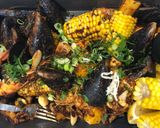 A picture of step 7 of Asian Style Cajun Seafood Boil for Two.