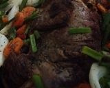 Foto del paso 6 de la receta: Colita de cuadril mechada con verduras