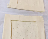 Foto del paso 1 de la receta: Hojaldre con boquerón y queso provolone