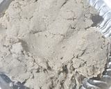 A picture of step 4 of Bajra roti.