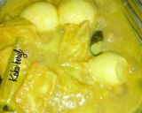 Foto langkah ke 4 dari resep Opor tahu telur kentang.