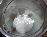 A picture of step 1 of Peda Lassi.