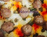 A picture of step 11 of Kofta Biryani.