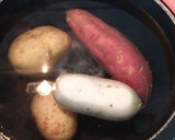 Foto del paso 1 de la receta: Ensalada templada de pato y garbanzos