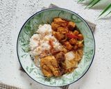 Foto langkah ke 3 dari resep Nasi Lemak Malaysia.