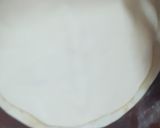 A picture of step 9 of Khaja puri.