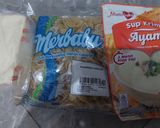 Foto langkah ke 1 dari resep Makaroni Pasta Krim Sup Ayam.