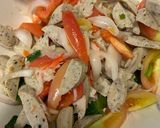 รูปขั้นตอนการทำที่ 2 ของ ยำหมูยอ ยำปลาร้า