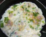 A picture of step 3 of Chatpata egg.