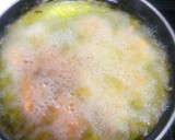 A picture of step 4 of Signature Akara and Pap.