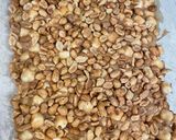 A picture of step 3 of Homemade Pay Day Bars.