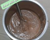 A picture of step 4 of Red velvet chocolate cake.