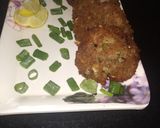 A picture of step 10 of Soyachunks kebabs.
