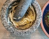 A picture of step 4 of Thai green Papaya salad.