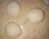 A picture of step 3 of Rabdi with chhena.