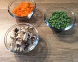 A picture of step 1 of Lentil cottage pie.