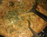 A picture of step 11 of Ĺababdar paneer.