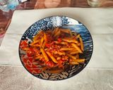 Foto del passaggio 5 della ricetta Pasta con funghi e salsiccia di norcia