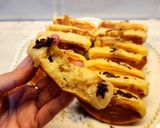 Foto langkah ke 5 dari resep Pukis lembut bersarang.