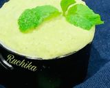 A picture of step 5 of Mint and Curd Dip.