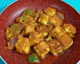 A picture of step 4 of Paneer Tikka Masala.