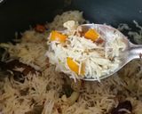 A picture of step 3 of Vegetable Pulao.