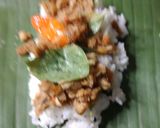 Foto langkah ke 6 dari resep Nasi Bakar Tuna Pedas.