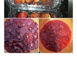 A picture of step 2 of Strawberry pannacotta.