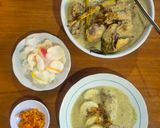 Foto langkah ke 3 dari resep Opor Ayam Kampung (Citarasa Betawi).