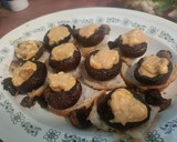 Foto del paso 2 de la receta: Champiñones rellenos de gambas