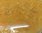 A picture of step 1 of Moong Dal Methi.